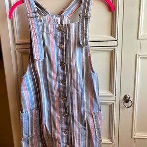 urban outfitters Jean overall dress